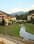 Dicomano and its old bridge