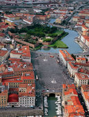 Livorno, Piazza della Repubblica and Fortezza Nuova