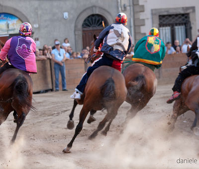 Castel del Piano, Il Palio