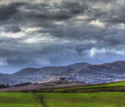 Landscape of Orciano Pisano