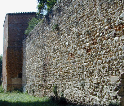 Medieval walls of Cascina
