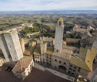 San Gimignano dall'alto