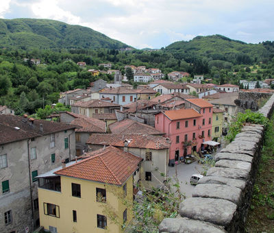 Vista della città di Camporgiano