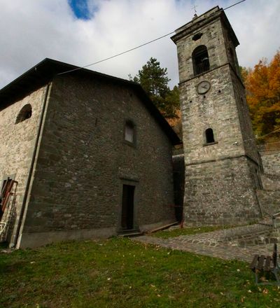 Church of San Martino, Villa Soraggio