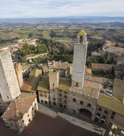 San Gimignano dall'alto