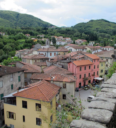 Vista della città di Camporgiano