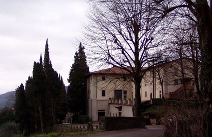A view of the Spalletti farm, Lucciano