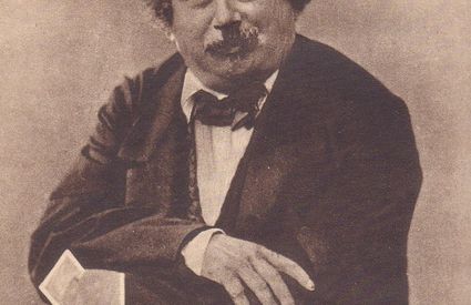 Alexandre Dumas, photographed by Nadar