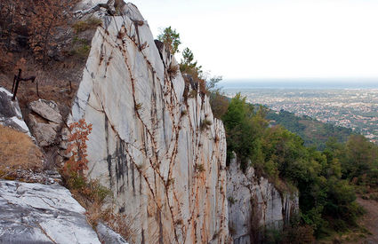 Ancient Ceragiola marble quarries