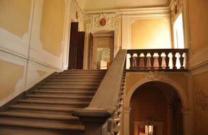 Antonio Arrighi. Staircase in the villa