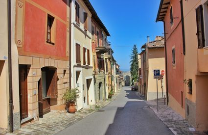 Chiusi, village