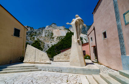 Colonnata, monumento al cavatore