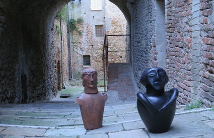 Discesa che porta verso la Porta San Giovanni soprannominata "Il butilone"