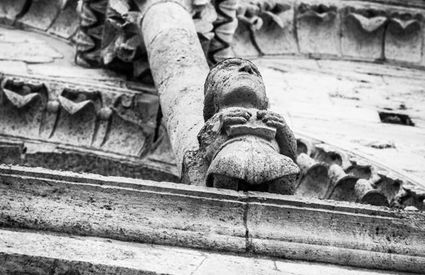 Exterior detail, Cathedral, Massa Marittima