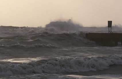 forte dei marmi, mareggiata