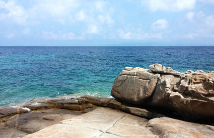 Giglio Island, rocks