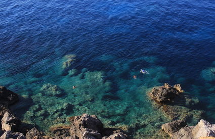 Giglio Island, sea