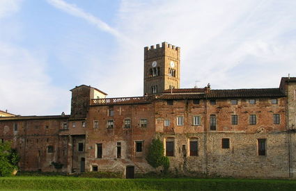 North side of the Mura Castellane, Altopascio