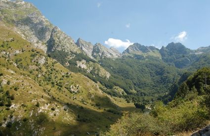 Panorama della Val Serenaia