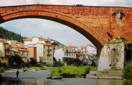 Ponte mediceo, Pontassieve, San Francesco