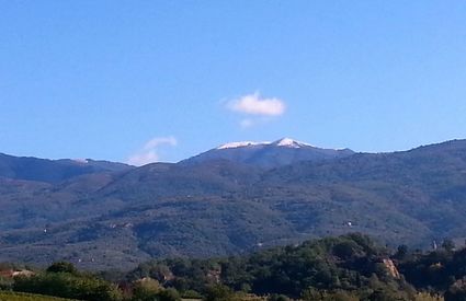 Pratomagno with snow