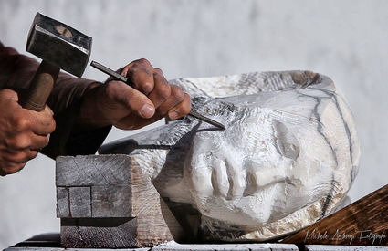 Scultura in marmo di Carrara