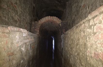 The tunnels of the Vasari Aqueduct in Arezzo