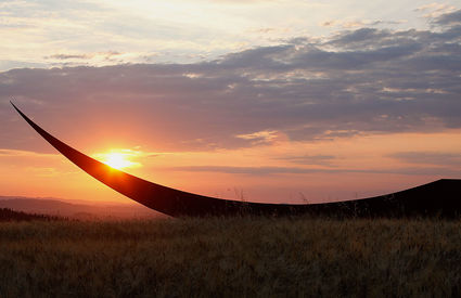 Tramonto e arte a Volterra