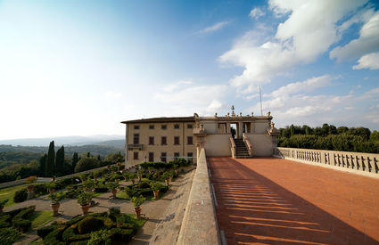 Villa Caruso Bellosguardo, dalla terrazza