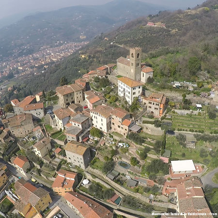 Uzzano, veduta aerea