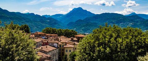A view of Barga