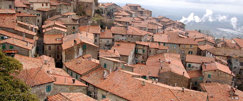 Panorama di Piancastagnaio