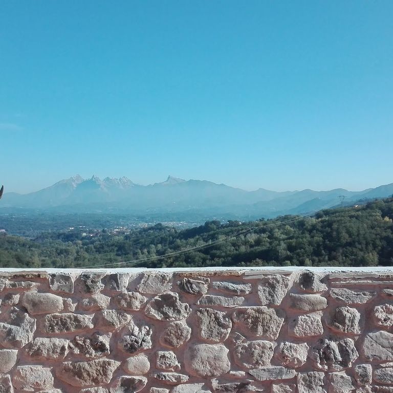 Vista dal Castello di Tresana, Lunigiana