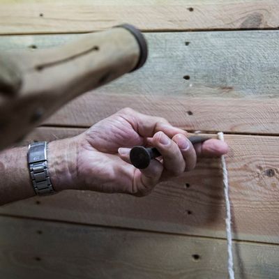 Fulvio Pacitto al lavoro per la rif