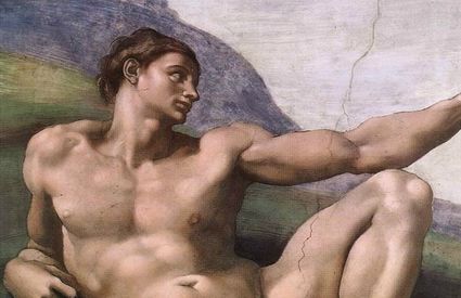 Adamo, Michelangelo, Creazione