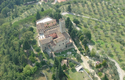 Castello di Legri dall'alto