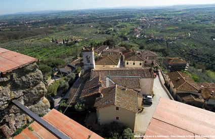 Larciano dall'alto