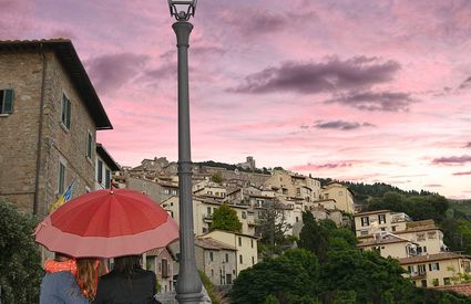 Le mura di Cortona