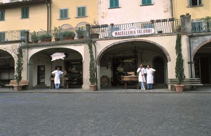 Macelleria Falorni, Greve in Chianti, Piazza Matteotti