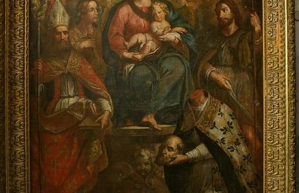 Madonna col Bambino e santi, “Baccio” Ciarpi, Fivizzano