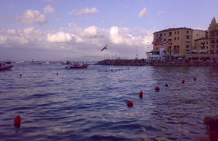 Palio Marinaro, stadio del turchese