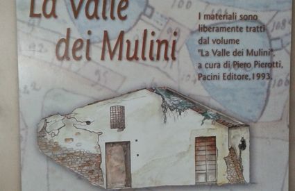 Pannello didattico relativo a Valle dei Mulini, Rio nell'Elba