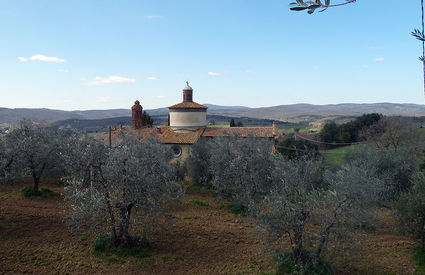 Panorama a Lucignano