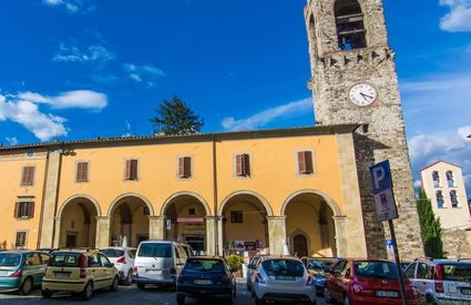 Piazza Pier Saccone Tarlati, Bibbiena