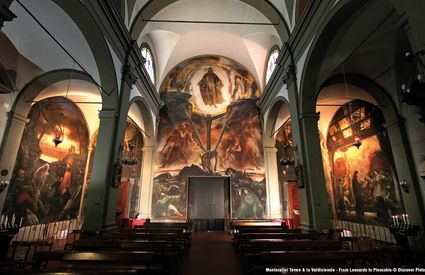 Santuario della Madonna del Buon Consiglio, affreschi di Pietro Annigoni