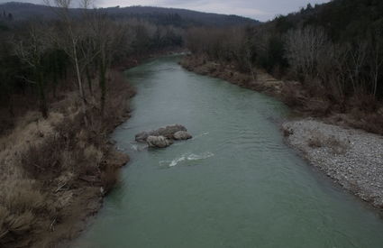 Sasso d'Ombrone, fiume