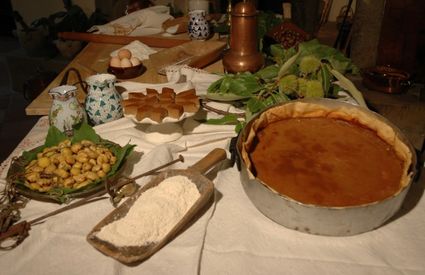 Torta di Marroni, farina di marroni, marradi