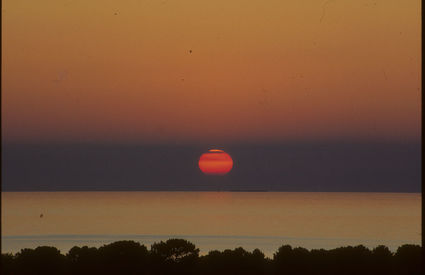 Tramonto, Spiaggia dei Capanni