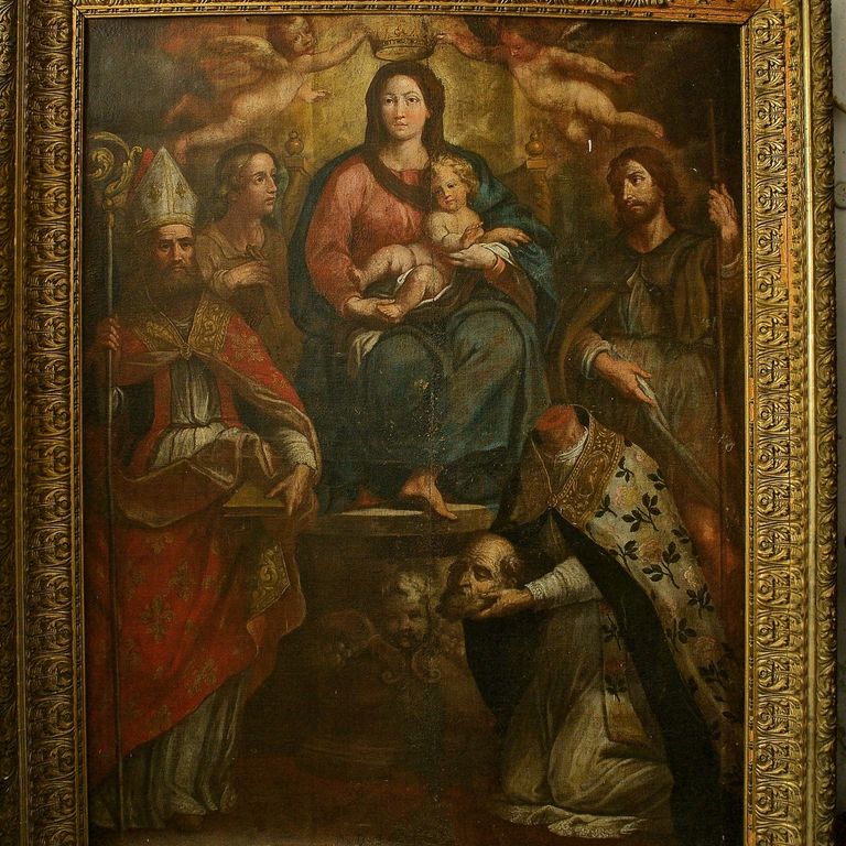 Madonna col Bambino e santi, “Baccio” Ciarpi, Fivizzano